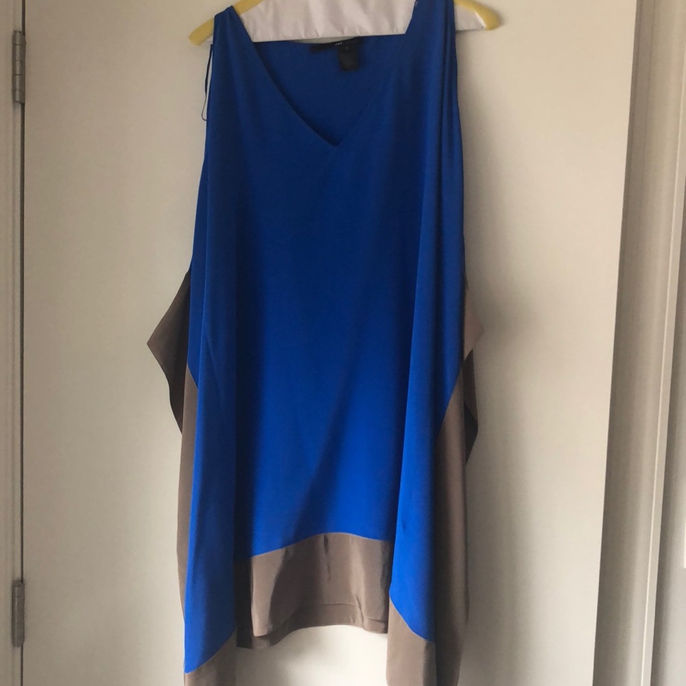 JAY GODFREY colorblock swing dress size 2